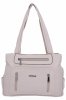Torebka Damska Shopper Bag firmy Hernan 3892 Beżowa